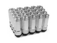 ES#3466866 - SHC3P-CHM-14x1.5 - 3-Piece 60mm Capped Lug Nuts - Chrome - Set of 20 3-piece locking lug nuts - Sickspeed - Audi Volkswagen