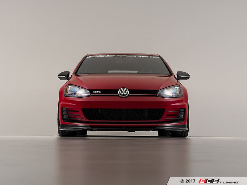 ECS News New MK7 GTI Carbon Fiber Front Bumper Grille Flare Set