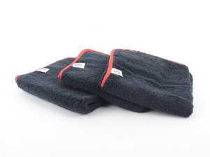 ES#3450628 - MIC50903 - Premium Red-Line Microfiber Towels - (16" x 24") - 3 Pack - Extra soft premium quality towels with exclusive silk-banded edges to help prevent any swirls or scratches - Chemical Guys - Audi BMW Volkswagen Mercedes Benz MINI Porsche