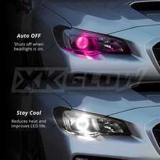 ES#3469967 - XK042009-NC - XK Glow Million Color Demon Eye Add-on Upgrade Kit - Does not include Bluetooth controller. - XKGLOW - Audi BMW Volkswagen MINI