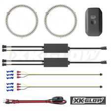 ES#3469955 - XK042008-70 - XK Glow Switchback Halo Million Color XKCHROME - Comes in a pair - 70mm smartphone app controlled. - XKGLOW - Audi BMW Volkswagen MINI