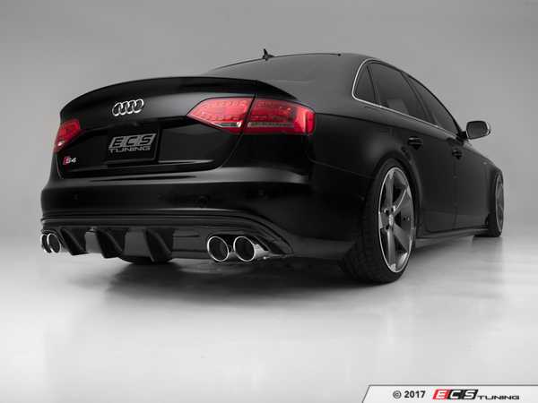 Ecs 021532ecs01a Carbon Fiber Rear Diffuser Audi B8 A4 S4