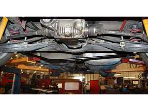 ES#3624055 - E30BB - Rear Under-Body Brace - Stiffen up your BMW's suspension! - Race Skids - BMW