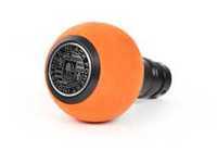 ES#3618310 - GS2SUOMINI - BFI GS2 Heavy Weight Shift Knob - Orange Alcantara - Black Anodized - A superb interior upgrade with added weight for smoother shifting for your MINI Cooper - Black Forest Industries - MINI