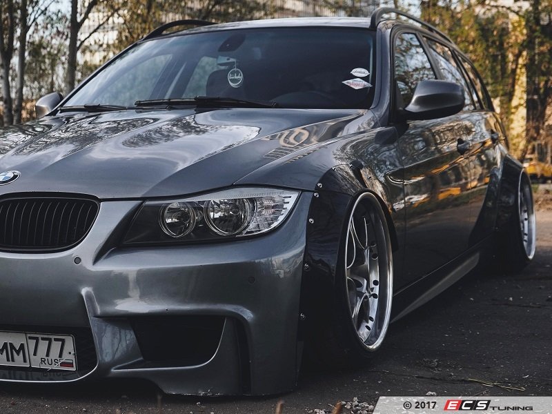 Clinched Gl7 7cm "Glider" Universal Fender Flares Pair