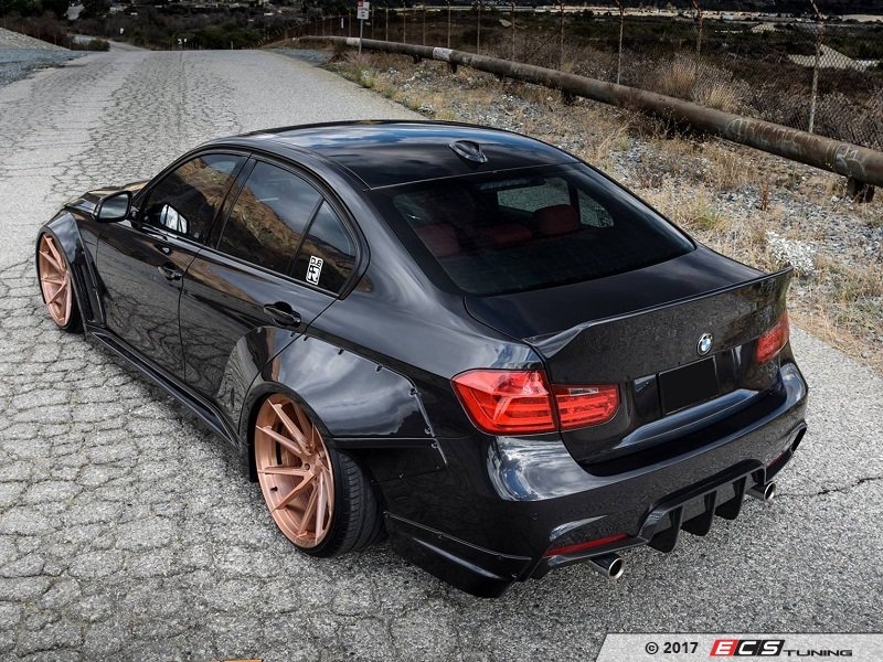 Clinched BMWF30 F30 Widebody Kit With Ducktail
