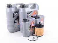 ES#3184736 - 07Z115562KT4 - Oil Service Kit - Includes Genuine oil filter and Liqui Moly 5w-30 oil - Assembled By ECS - Volkswagen