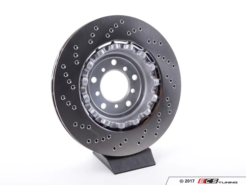 Brake Disc - Cross Drilled with Floating Aluminum Hub (345 X 28 mm)