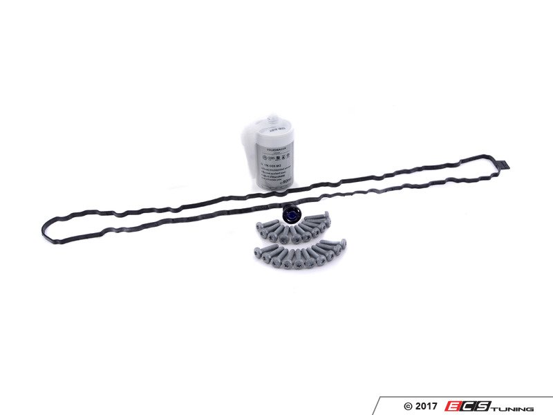 Genuine Volkswagen Audi 06K103649KT1 Oil Pan Gasket Replacement Kit