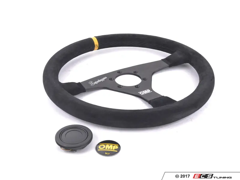 Velocita Superleggero Racing Steering Wheel - Black Suede
