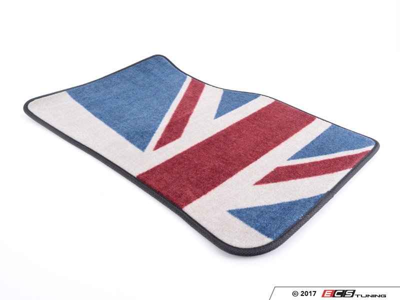 Go Badges IP126 MINI COOPER Premium Floor Mats Front Seats Union