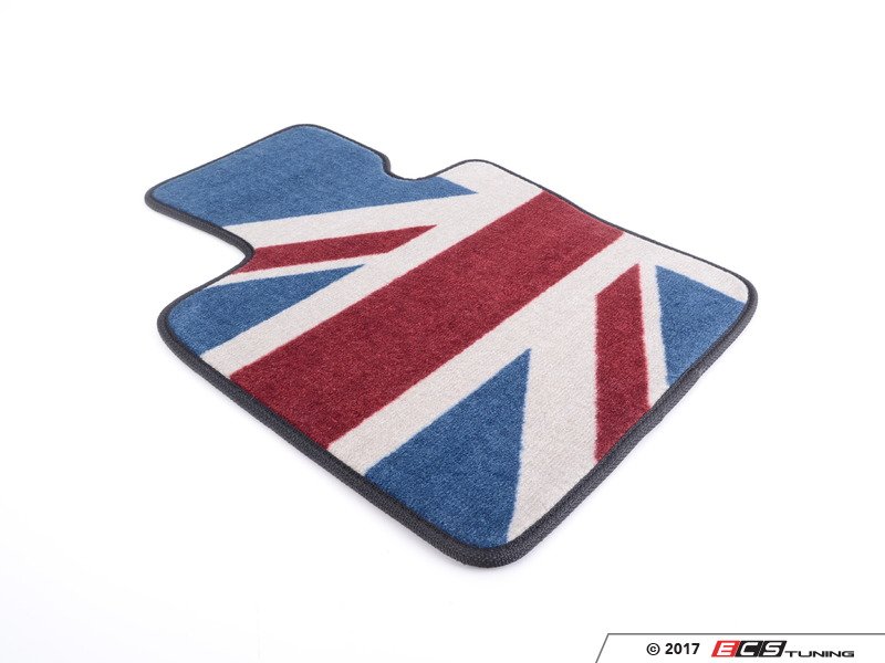 Go Badges IP126 MINI COOPER Premium Floor Mats Front Seats Union