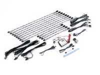 ES#3469877 - XK041007 - XK GLOW LED Underglow Kit. - 12pc interior and underbody advanced UFO style 3 million color remote control Kit. - XKGLOW - Audi BMW Volkswagen MINI