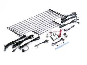 ES#3469877 - XK041007 - XK GLOW LED Underglow Kit. - 12pc interior and underbody advanced UFO style 3 million color remote control Kit. - XKGLOW - Audi BMW Volkswagen MINI
