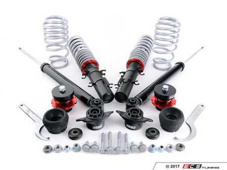 ES#3509368 - 021544ecs01KT1 -  ECS Street Coilover System - With Heavy Duty Installation Kit - Includes ECS HD strut and shock mounts along with all the necessary installation hardware for a complete suspension package! - ECS - Volkswagen