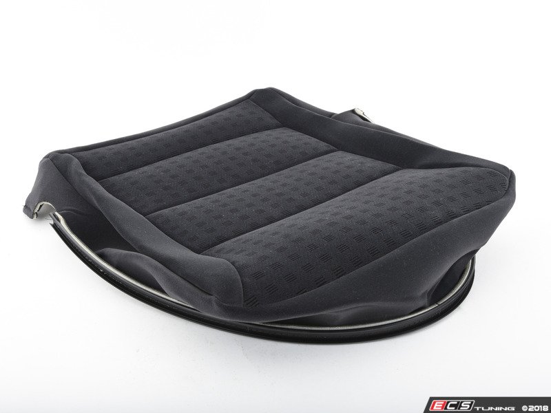 Genuine Volkswagen Audi 1J0881405JRPDA Lower Seat Cover Black