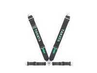 ES#3505094 - 71000US-0 - Race 4 4-Point Racing Harness - Snap-On Mounted - Black - Ensure your safety with this top of the line FIA approved 3