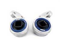 ES#3450333 - 020321TMS-03 - Turner Motorsport Control Arm Monoball Upgrade with housings - The best control arm bushing replacement option available! Precise, predicable, handling without the harshness commonly found in solid bushings. Greaseable and serviceable; offered pressed into brackets for fast installation! - Turner Motorsport - BMW