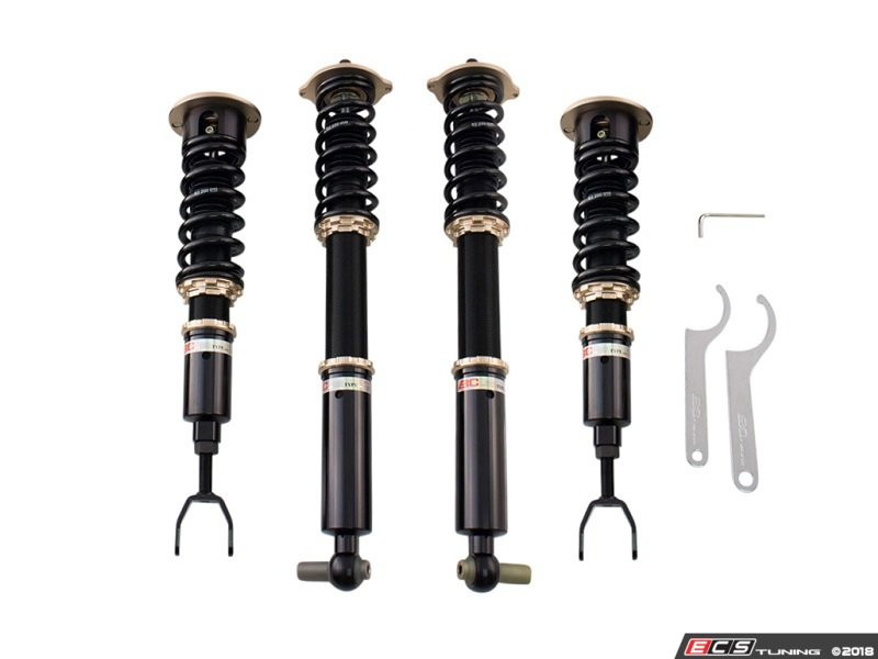 BC Racing H22EBR BR Series Coilover Suspension Kit Extreme Low