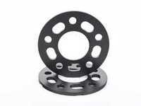ES#3476425 - 021460TMS02-06 - 7.5mm Wheel Spacers - Black (Pair) - Lightweight wheel spacers with a machined tab for easy removal - Turner Motorsport - Audi BMW Mercedes Benz MINI Porsche