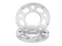 ES#3476426 - 021460TMS02-07 - 10mm Wheel Spacers - Silver (Pair) - Lightweight wheel spacers with a machined tab for easy removal. Pair with hub extenders to comprehensively eliminate fitment problems common with most 10mm spacers! - Turner Motorsport - Audi BMW Mercedes Benz MINI Porsche
