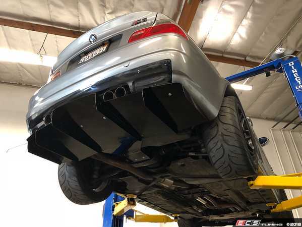 Aeroflow Dynamics - D-01-06M3-V2 - E46 Rear Diffuser V2