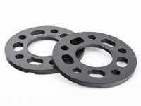 ES#3476427 - 021460TMS02-08 - 10mm Wheel Spacers - Black (Pair) - Lightweight wheel spacers with a machined tab for easy removal. Pair with hub extenders to comprehensively eliminate fitment problems common with most 10mm spacers! - Turner Motorsport - Audi BMW Mercedes Benz MINI Porsche