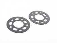 ES#3476421 - 021460TMS02-02 - 3mm Wheel Spacers - Black (Pair) - Lightweight wheel spacers with a machined tab for easy removal - Turner Motorsport - Audi BMW Mercedes Benz Porsche