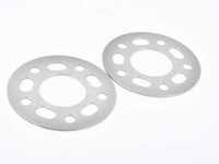 ES#3476414 - 021460TMS02-01 - 3mm Wheel Spacers - Silver (Pair) - Lightweight wheel spacers with a machined tab for easy removal - Turner Motorsport - Audi BMW Mercedes Benz MINI Porsche