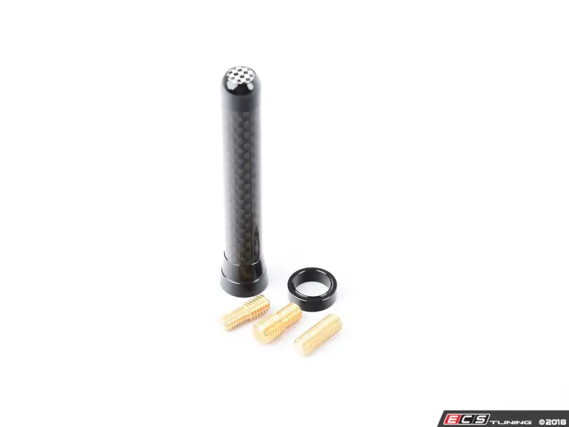 GoBadges EP03 Carbon Fiber Checker Micro Antenna