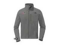 ES#3545227 - 6060514ECS - Asphalt Gray ECS North Face Soft Shell Jacket - XL - Featuring full color embroidered ECS Tuning logo on right chest - ECS - Audi BMW Volkswagen Mercedes Benz MINI Porsche