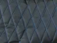 ES#3546511 - MK7GLFNBLKD - OE Style Leather Hood Bra - Black With Diamond Stitching - Choose your stitching color! - AutoBrahn - Volkswagen