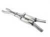 ES#3107635 - 766911KT - Header-Back Exhaust System - Resonated - Stainless steel system with high flow catalytic converters - Supersprint - Audi