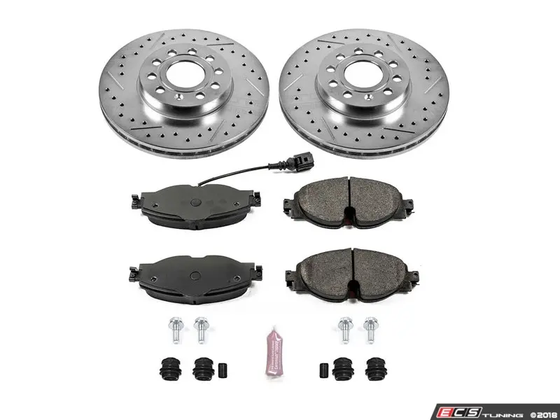 Power Stop K7081 Z23 Evolution Sport Performance 1-Click Brake Kit
