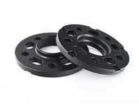 ES#3476431 - 021460TMS03-02 - 12.5mm Wheel Spacers - Black (Pair) - Lightweight wheel spacers with a machined tab for easy removal - Turner Motorsport - Audi BMW Mercedes Benz MINI Porsche