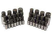 ES#2938248 - ATD13783 - 32PC MASTER HEX BIT SOCKET SET - Complete coverage with this set of Hex Sockets. Both SAE and Metric - ATD Tools - Audi BMW Volkswagen Mercedes Benz MINI Porsche