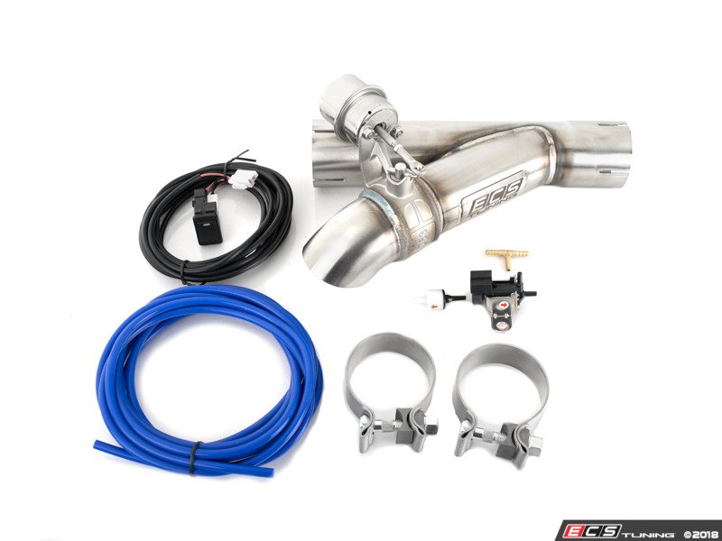 ECS 020923ECS0102 Universal Exhaust Cutout Kit 2.5" With