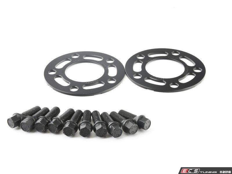 Turner Motorsport TMS301279 Turner Motorsport Black Wheel Spacer & Bolt Kit 5mm