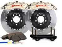 ES#3543995 - SPT.V5.5118.NIA - Triton Front Big Brake Kit (380x34) - Nickel Alloy - Featuring Triton 6-Piston forged and nickel-plated calipers, with high quality 2-Piece Pegasus rotors for optimal braking, on and off of the track! - Sparta Evolution - Audi