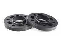 ES#3476435 - 021460TMS03-06 - 17.5mm Wheel Spacers - Black (Pair) - Lightweight wheel spacers with a machined tab for easy removal - Turner Motorsport - Audi BMW Mercedes Benz MINI Porsche