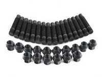 ES#3552758 - prf75ch5KT7 - Wheel Stud Conversion Kit - Full Set - Make wheel changes faster and easier, enough to convert both axles - ECS - MINI