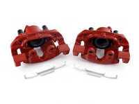 ES#3477640 - s1618KT - Red Powder Coated Calipers - Front Set - Powder coated red calipers for both style and corrosion prevention! Includes left and right side calipers and carriers! - Power Stop - BMW