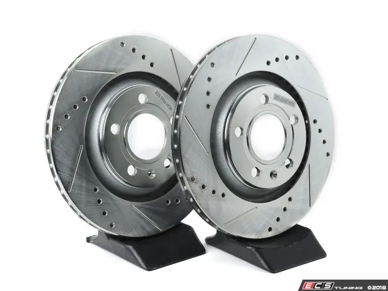 Cross Drilled Rotors >> Power Stop Ebr1014xpr Rear Cross Drilled Slotted Brake Rotors Cross Drilled Rotors >> Power Stop Ebr1014xpr Rear Cross Drilled Slotted Brake Rotors