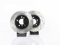 ES#3559408 - 025997ecs320KT - Front V4 Cross Drilled Brake Rotors - Pair 12.08