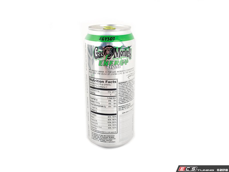 Gas Monkey Energy gmelightKT Gas Monkey Energy Drink Light