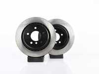 ES#3524732 - 025997ecs094KT - Rear V4 Brake Rotors - Pair (312x20) - Precision manufactured and featuring an electrostatic rust-inhibiting coating - ECS - BMW
