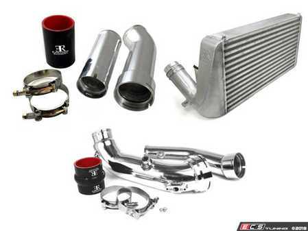 ES#3569818 - BM-FMIC007FA - Evolution Racewerks Competition Series Front Mount Intercooler, Full Kit - N55 Automatic - Replaces you factory intercooler for lower temps and improved airflow. Includes upgraded charge pipes and turbo to intercooler piping. - Evolution Racewerks - BMW