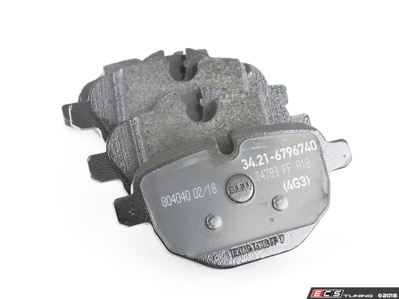 Genuine BMW 34212456869 Brake Pad Service Kit Rear (NO LONGER AVAILABLE) (34212456869)