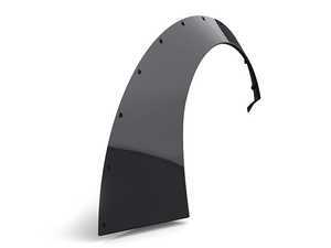 ES#3478683 - Sl7 - 7cm "Slider" Universal Fender Flares - Pair - ABS plastic universal fender flares that add 7cm of width per side - Clinched - Audi BMW Volkswagen Mercedes Benz MINI Porsche