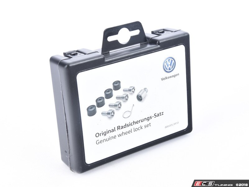 Genuine Volkswagen Audi 000071597D Ball Seat Wheel Lock Kit Set
